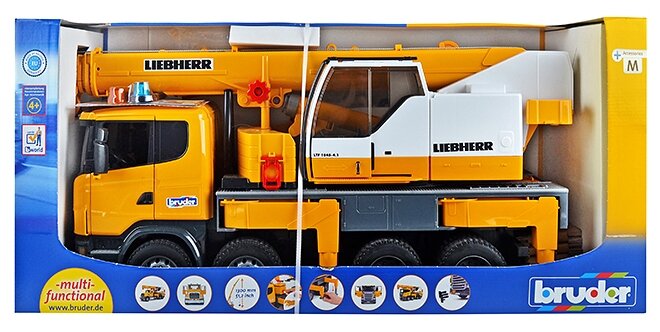 bruder scania liebherr