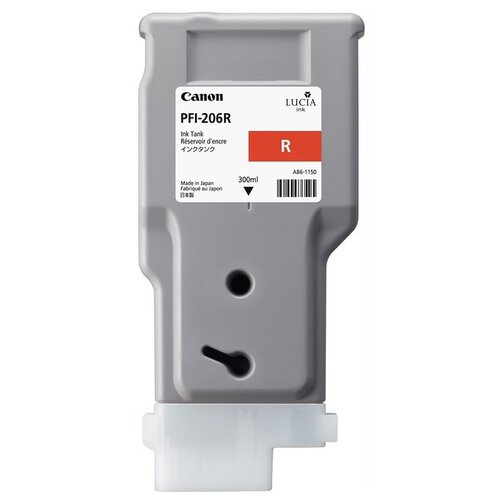 Картридж Canon PFI-206R (5309B001), красный картридж canon pfi 206 r red для ipf6400 6450 300ml