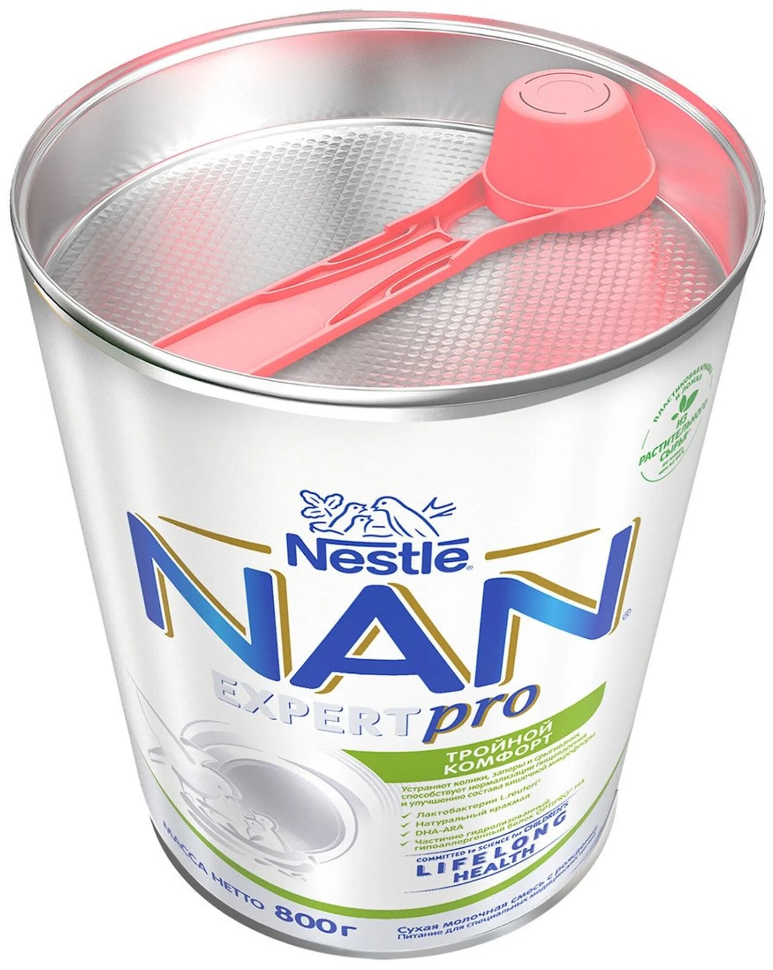 Смесь Nestle NAN молочная сухая Тройной комфорт 400 г NAN (Nestle) - фото №7