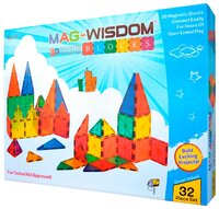 Магнитный конструктор Mag Wisdom 0732 3D-Блоки