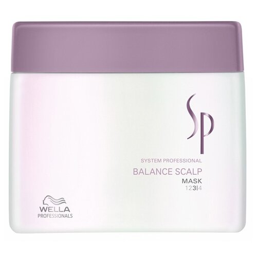 Wella Professionals SP BALANCE SCALP Маска для чувствительной кожи головы, 400 мл, банка шампунь для кожи головы мягкий wella professional sp balance scalp shampoo для чувствительной кожи головы 250 мл