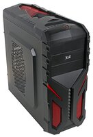 Компьютерный корпус 3Cott 3C-ATX136G w/o PSU Black