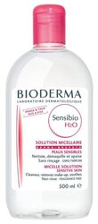 Bioderma мицеллярная вода для снятия макияжа Sensibio H2O Micelle Solution