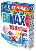 Стиральный порошок Bimax 100 пятен Compact (ручная стирка) 1.8 кг пластиковый пакет