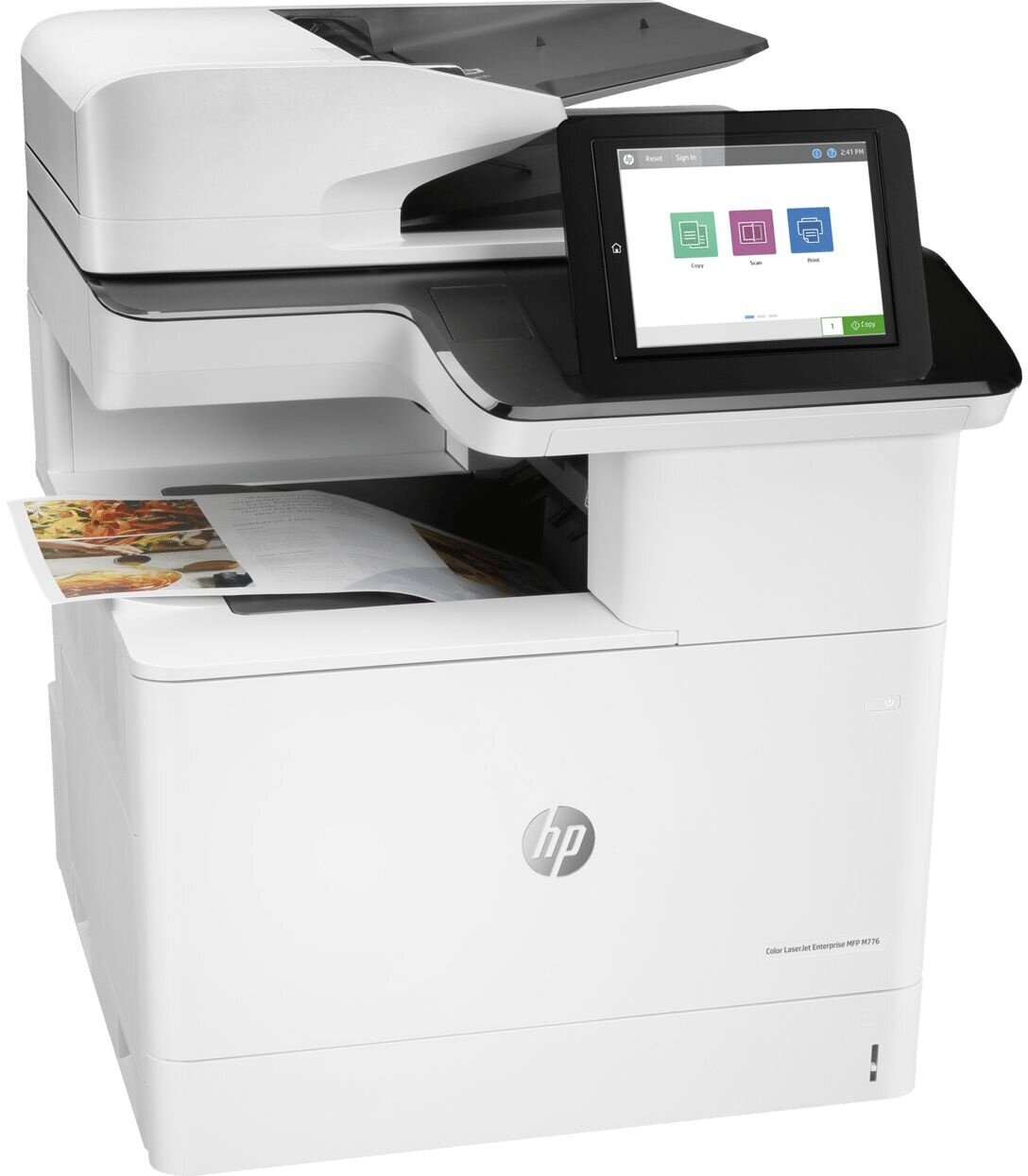 МФУ лазерный HP Color LaserJet Enterprise M776dn (T3U55A) A3 Duplex Net белый