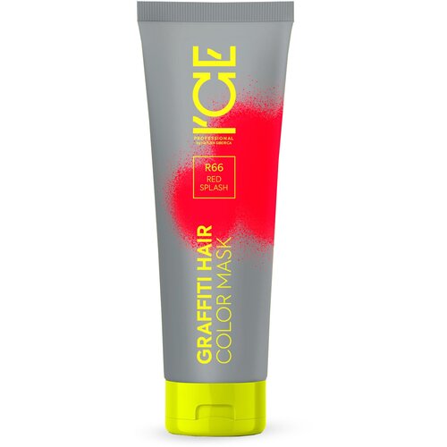 Тонирующая маска для волос ICE Professional Color Mask Red Splash 140 мл