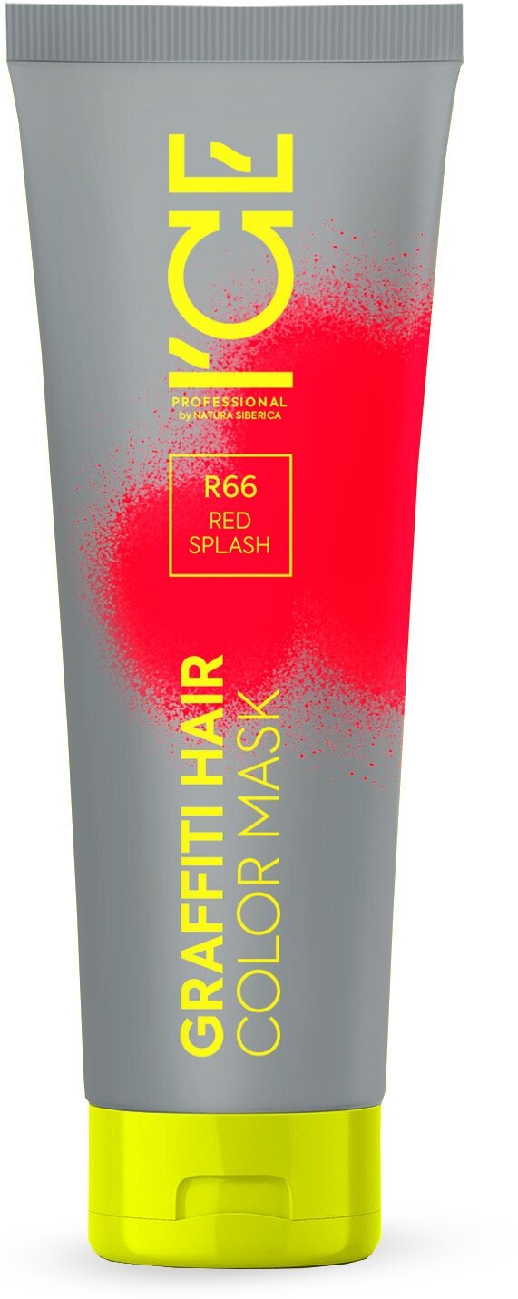 фото Тонирующая маска для волос ICE Professional Color Mask Red Splash 140 мл