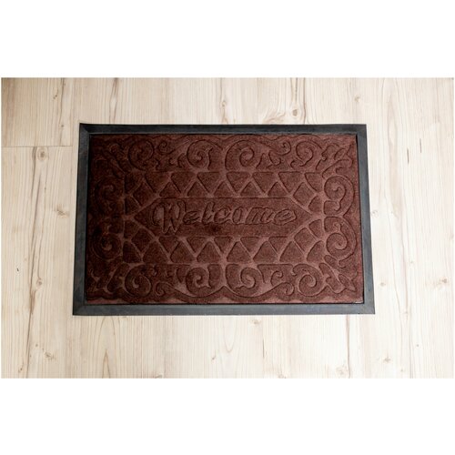 Коврик придверный 40х60/ Коврик резиновый/ Коврик для улицы/ Коврик в коридор