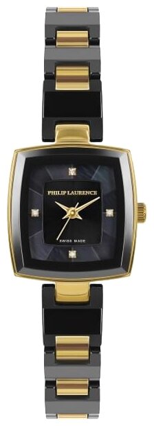 Наручные часы Philip Laurence PLFCS1134MB, мультиколор, золотой