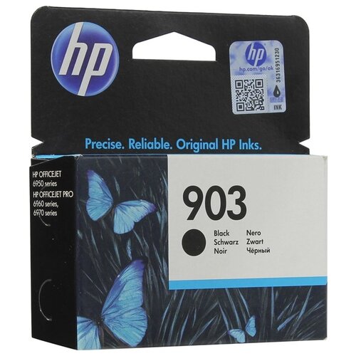 картридж струйный hp 903 t6l99ae черный 300стр для hp ojp 6950 6960 6970 Картридж HP T6L99AE, 300 стр, черный