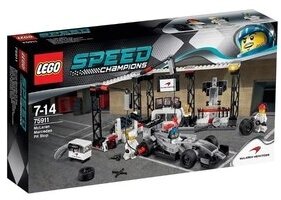 LEGO Speed Champions 75911 Пункт техобслуживания McLaren Mercedes