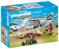 Набор с элементами конструктора Playmobil Wild Life 6938 Самолет для сафари