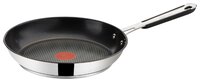 Сковорода Tefal Jamie Oliver E7920432 24 см, стальной/черный