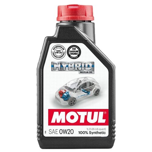 фото Синтетическое моторное масло motul hybrid 0w-20 1 л