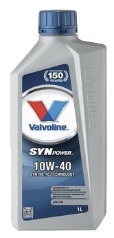 Полусинтетическое моторное масло VALVOLINE SynPower 10W-40, 1 л