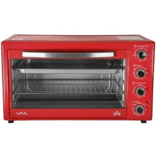 Мини-печь Vail VL-5002 красный 1022500₽