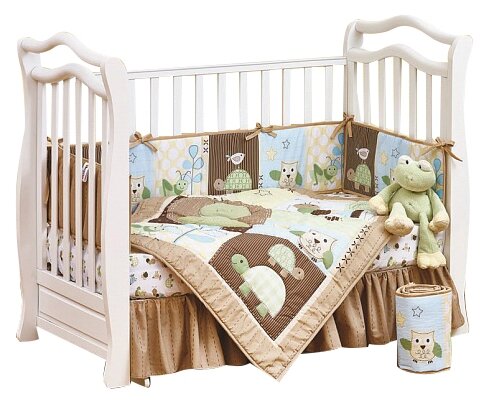 Постель Giovanni 7 пр. Froggy Friends 120*60