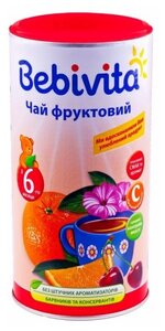 Чай Bebivita Фруктовый, c 6 месяцев, 0.2 кг