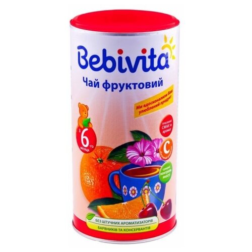 Чай Bebivita Фруктовый, c 6 месяцев, 0.2 кг