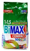 Стиральный порошок Bimax 100 цветов Color Compact (автомат) 3 кг пластиковый пакет