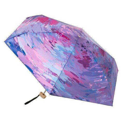 Мини-зонт RainLab, фиолетовый зонт grant barnett механика 5 сложений купол 82 см 6 спиц система антиветер для женщин черный
