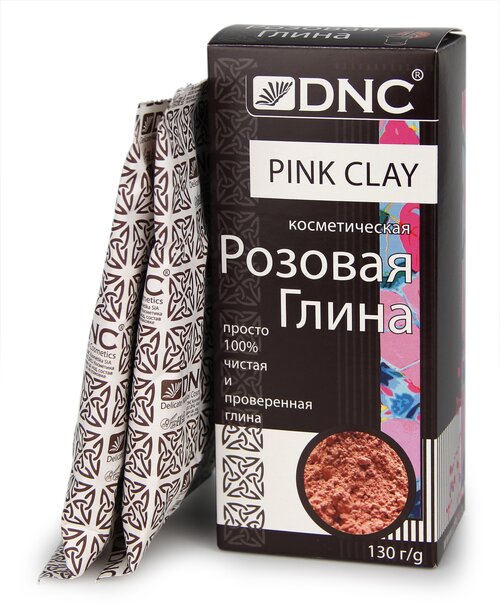 DNC Розовая глина, 130 г, 130 мл