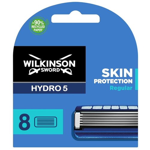 Купить Wilkinson Sword / Schick / Hydro5 SKIN PROTECTION Regular / Сменные кассеты для бритвы (8 шт)