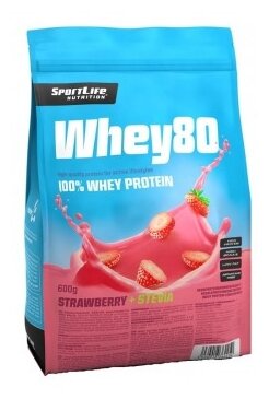 Протеин SportLife Nutrition Whey 80 (600 г)