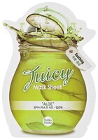 Holika Holika тканевая маска Juicy Mask Сок Алоэ 20 мл 1 шт. саше