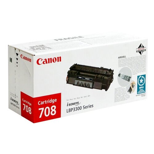 Картридж Canon 708 (0266B002), 2500 стр, черный