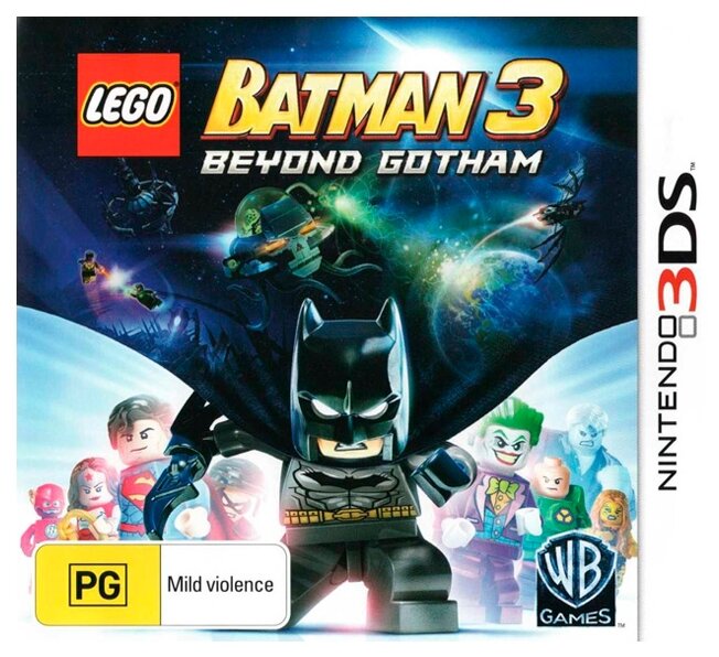 Диск для приставки PS3: LEGO Batman 3. Покидая Готэм (русские субтитры)