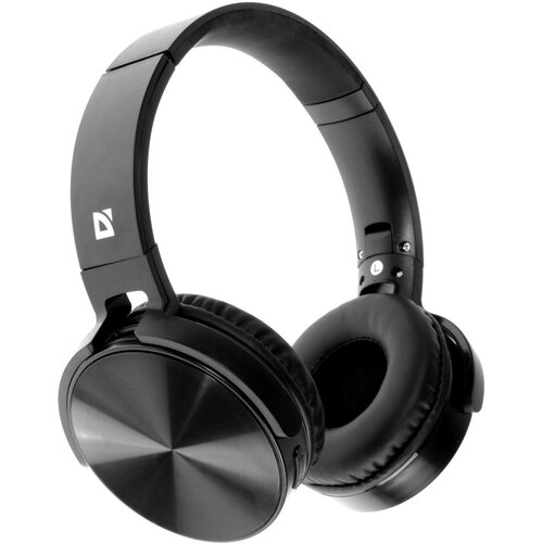 Наушники Defender FreeMotion B555 накладные микрофон управление microSD150 мАч черные 1842₽