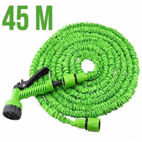 Шланг поливочный Magic Hose 45 м, зеленый шланг x hose 45 м зеленый