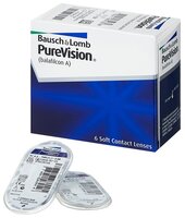 Контактные линзы Bausch & Lomb PureVision (6 линз) R 8,6 D -7,5