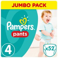 Pampers трусики Pants 4 (9-14 кг) 52 шт.