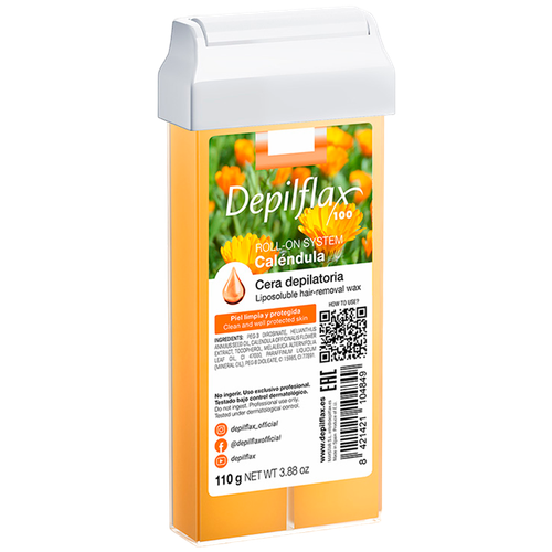 Depilflax100 Воск в картридже Календула Calendula,110 гр