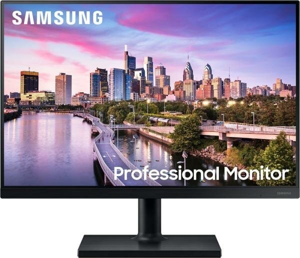 Монитор 23.8 Samsung F24T450GYI с поворотом экрана (IPS, 1920x1200, 75Hz, 5ms, 178°/178°, 250 cd/m, 1000:1, +DP, +НDMI,