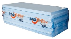 Экструдированный пенополистирол (XPS) RAVATHERM XPS INDUSTRIAL 500 118.5х58.5см 40мм