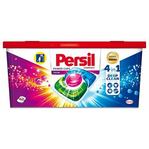 Persil Col Powe 2 пачки по 42 капсулы для стирки