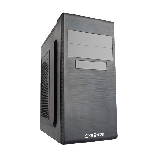 Компьютерный корпус ExeGate UN-603 450 Вт, черный компьютерный корпус exegate un 603 450 вт черный