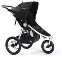 Прогулочная коляска Bumbleride Speed silver black