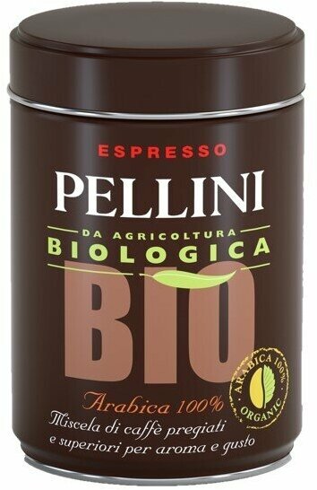 Кофе молотый Pellini BIO 250гр.