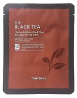 TONY MOLY тканевая маска The Black Tea Nutrition&Moisture 23 г 1 шт. саше