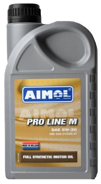 Синтетическое моторное масло Aimol Pro Line M 5W-30, 1 л