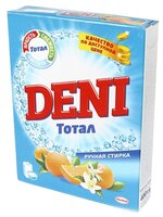 Стиральный порошок DENI Тотал c ароматом апельсина (ручная стирка) 0.4 кг картонная пачка