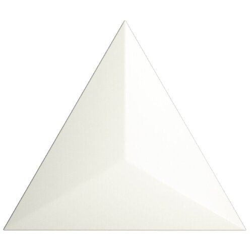 Плитка ZYX Traingle Level White Matt 15x17 218241 матовая изностойкая