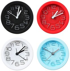 Ladecor chrono будильник электронный, пластик, d11х4см, 1хаа, 4 цвета