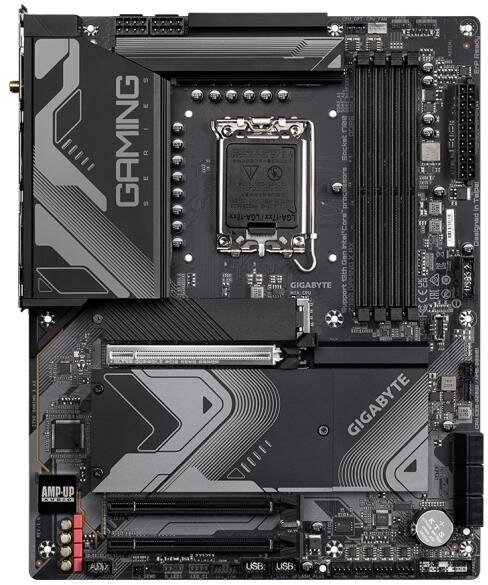 Материнская плата GigaByte Z790 GAMING X AX Socket 1700 Z790 4xDDR5 3xPCI-E 16x 1xPCI-E 1x 6xSATA III ATX Retail