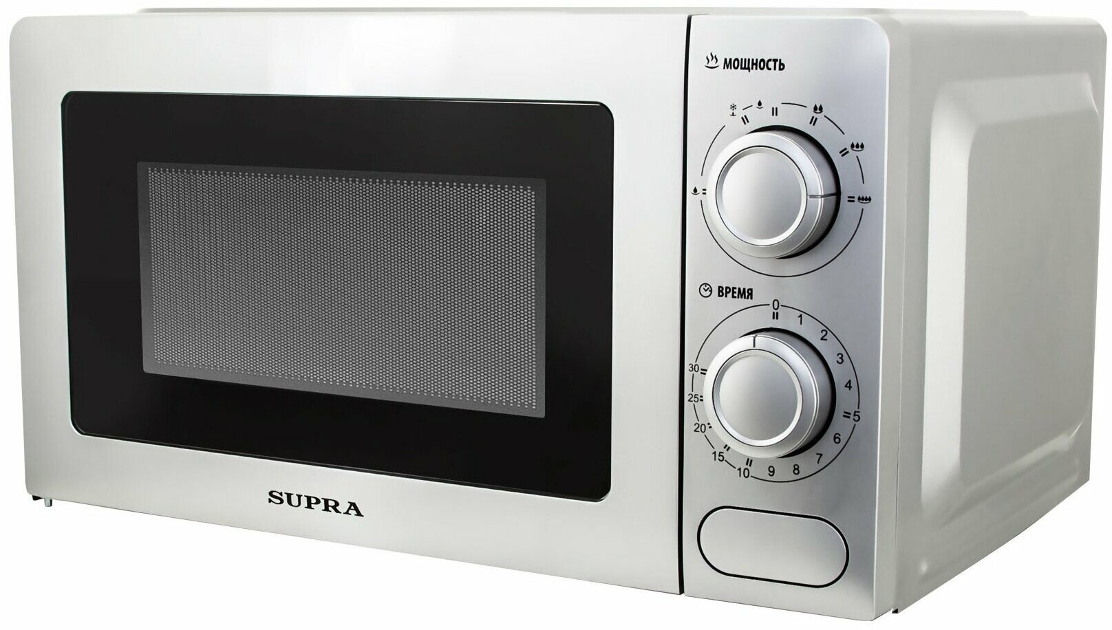 Микроволновая печь SUPRA , белый - фото №5