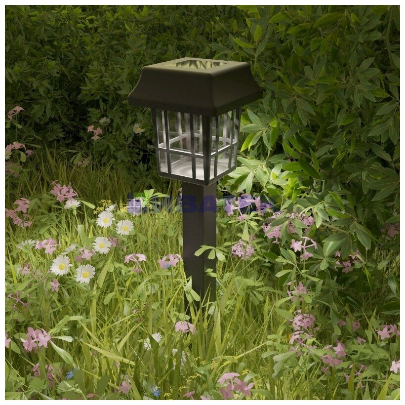 Фонарик садовый на солнечной батарее LAMPER светильник уличный светодиодный - фотография № 5